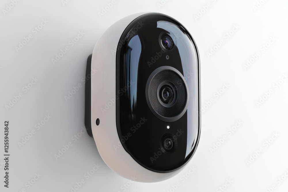 Poster high-resolution motion detection camera suitable for home security applications