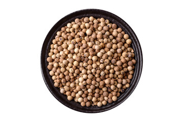 White allspice in a ceramic bowl