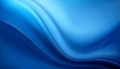 A smooth, abstract background featuring flowing waves of varying shades of blue, creating a sense of depth and tranquility.
