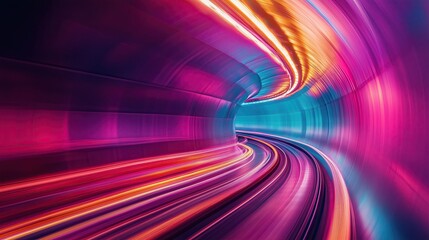 High Speed lights, motion trails	
