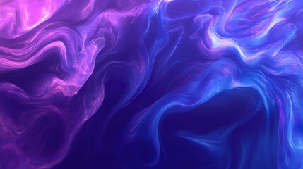 The Modern Fashion Sense of Purple and Blue Waves