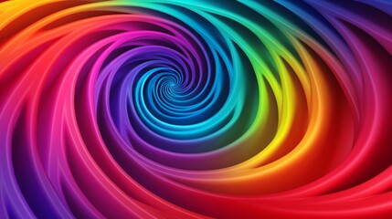 Esoteric Spiral Pattern Background