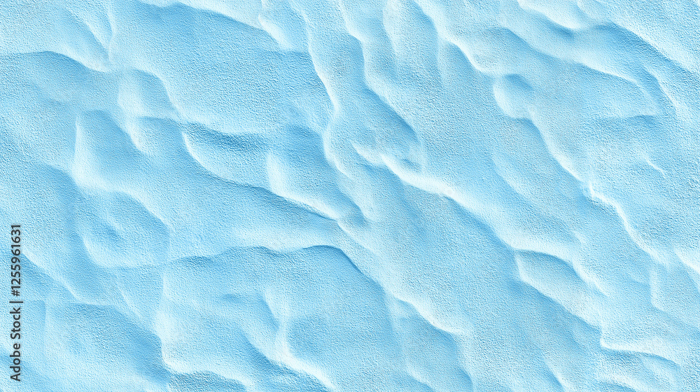 Poster light blue sand texture creating wavy shapes and patterns