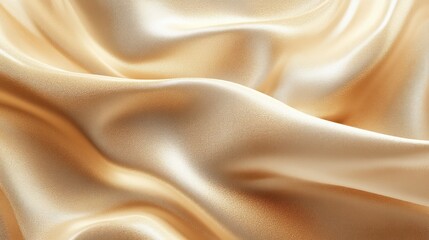 Obraz premium Luxurious Golden Silk Fabric Texture