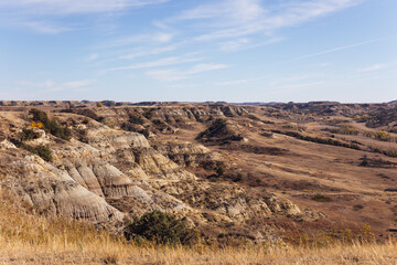 Badlands hills