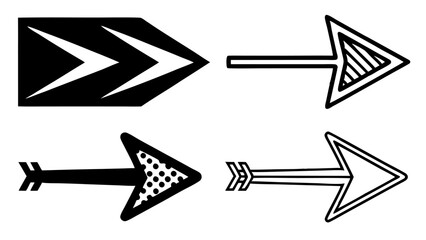 set of arrows
