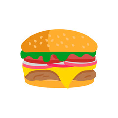 Fast Food, Delivery Service illustration