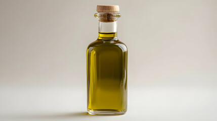 Photo - Olive Oil Bottle, Cork, Glass, Liquid, Yellow, Green, Food, Cooking, Ingredient, Healthy