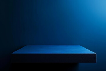 Blue gradient background, dark blue and black gradient color background with a grainy texture