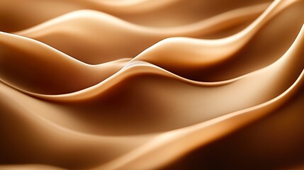 Obraz premium The Dynamism and Elegance of Brown Wave Texture