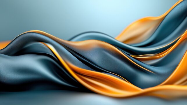 Realistic Wavy Fabric Textures with Light Reflection