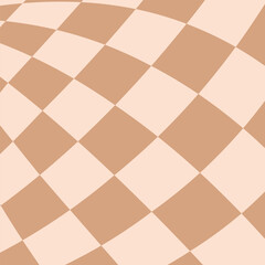 Abstract checkered background. Psychedelic checkerboard pattern. Vector illustration.