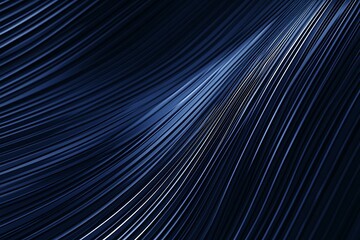 Futuristic Abstract Blue Background &ndash; Metallic Texture with Diagonal Light Streaks

