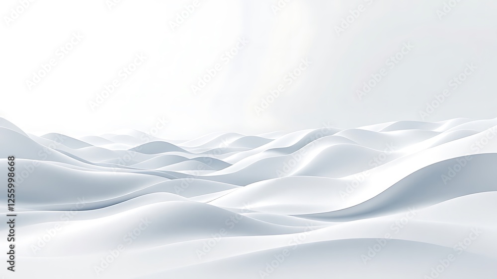 Aufkleber minimalist abstract background featuring flowing lines and a subtle blue gradient, creating a sense 