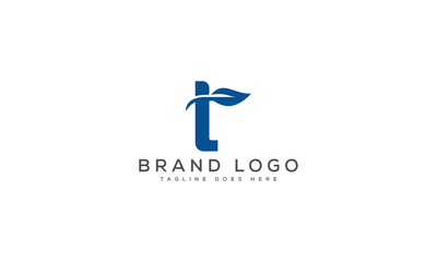 letter T logo design vector template design for brand.