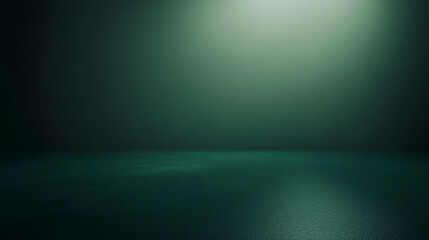 Obraz premium Dark green background with dark vignette, grainy texture, soft edges, blurred, dark and moody,