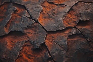 Granite Rock Texture with Cracks and Rough Surface for Natural Design Projects