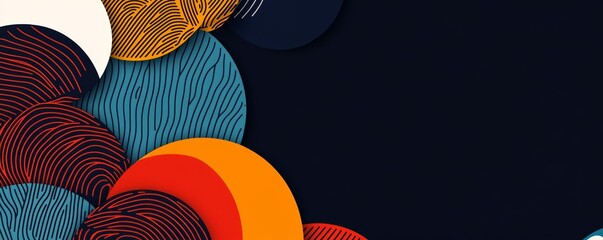 Design a bold logo for a financial company Create intricate, overlapping patterns for a sleek corporate look