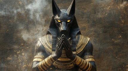 The Sacred Gaze of Anubis