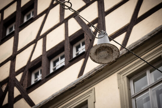 Sandstra0e, Bamberg, alte Beleuchtung