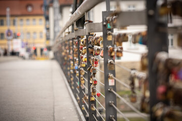 Obraz premium Kettenbrücke Bamberg