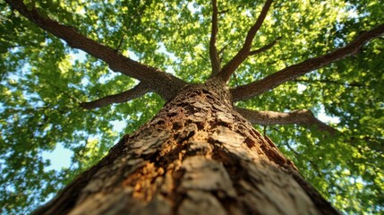 Majestic Tree Reaching for the Sky