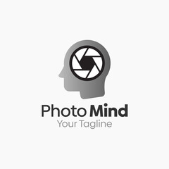 Fototapeta premium Photo Mind Logo Design Template. Good for Business, Agency, Community and Organization