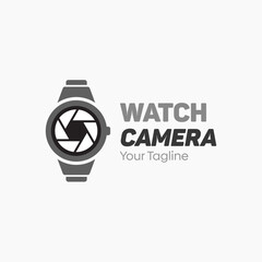 Watch Camera Logo Design Template. Good for Business, Agency, Community and Organization
