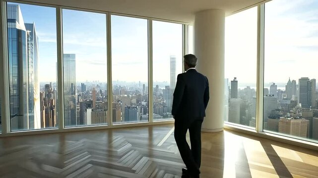 Luxury Penthouse Tour with Billionaire, Stunning City Views