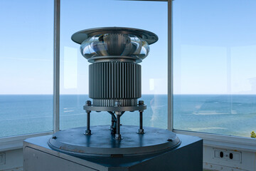 Lighthouse Lamp with Ocean View