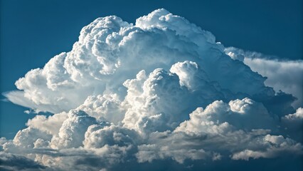 Cumulus Cloud Formation Dramatic Sky, Textured Composition, Nature Photography, Cloudscape Clouds, Cumulus