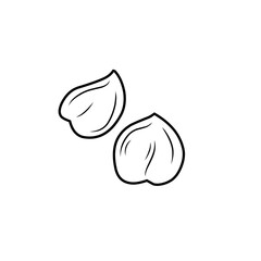 chickpea line sketch