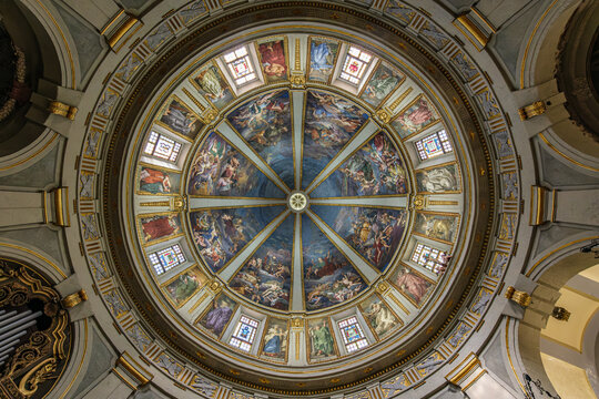 Milano, interno Tempio San Sebastiano