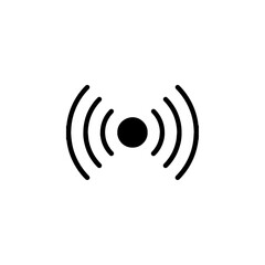 sensor icon Flat symbol set outline