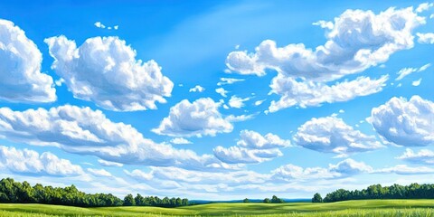 Fototapeta premium colorful fantasy sky