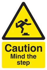 Caution Mind the step
