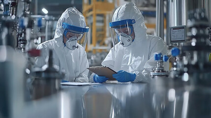 Engineers Reviewing Data