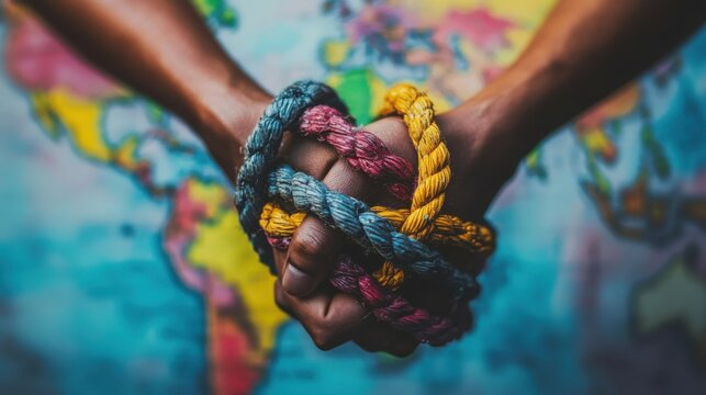 Combating human trafficking demands international cooperation.