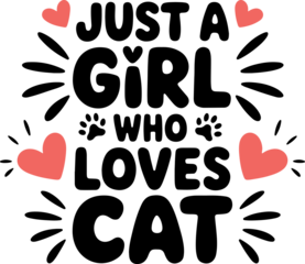 Just a girl in love with dog typography t-shirt design