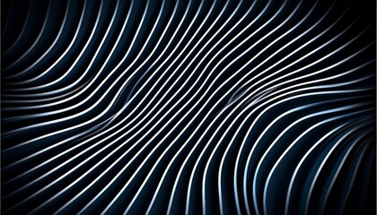 Dynamic trendlines and glowing financial graphs styled on a rich navy blue background with subtle grid details for depth.