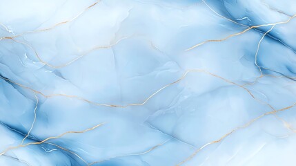Fototapeta premium Blue and gold marble texture design for cover book or brochure, poster, wallpaper background or realistic business and design artwork..