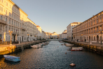 Sunset in Trieste (Italy)