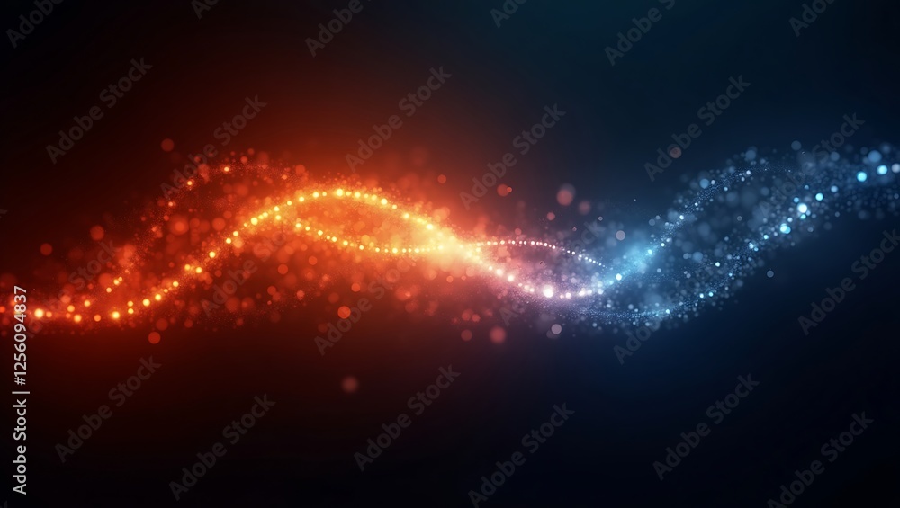 Poster abstract background with colorful light texture. generative ai.