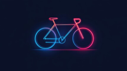 Bicycle Shop Logo Design: Sleek Minimalist Mark for Urban Cycling Identity