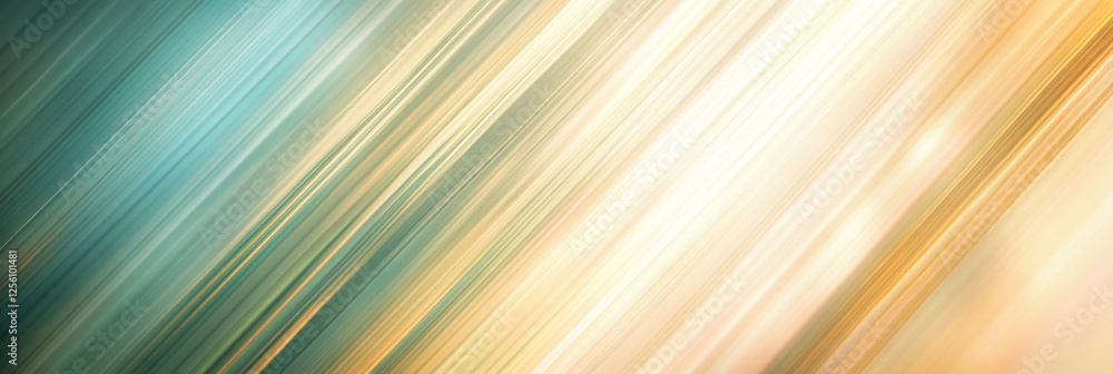 Poster blurred streaks of light convey speed and motion in bright colors for dynamic backgrounds