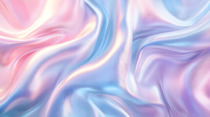 un fondo con textura de liquido en movimiento en colores pastel efecto resplandeciente o metalico con espacio de copia