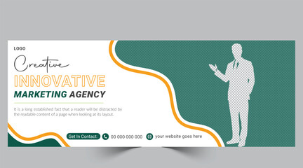 Business Facebook Timeline Cover Design Template
