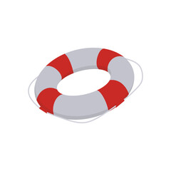 Life Buoy, Holidays Vector Illustration