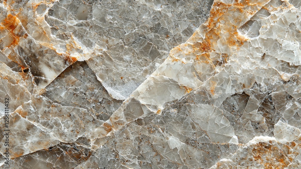 Poster close-up view of textured, multi-colored stone surface with natural patterns.