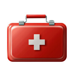 Obraz premium A red medical kit